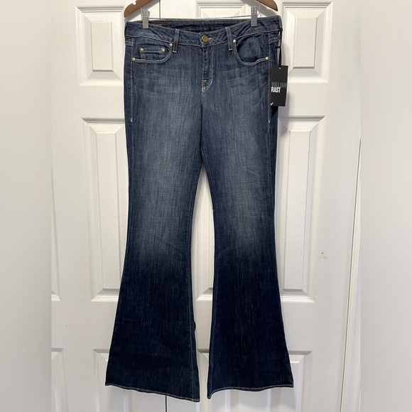 NWT New William Rast Ryley Flare wide leg jeans Dresden size 32 - Picture 5 of 16